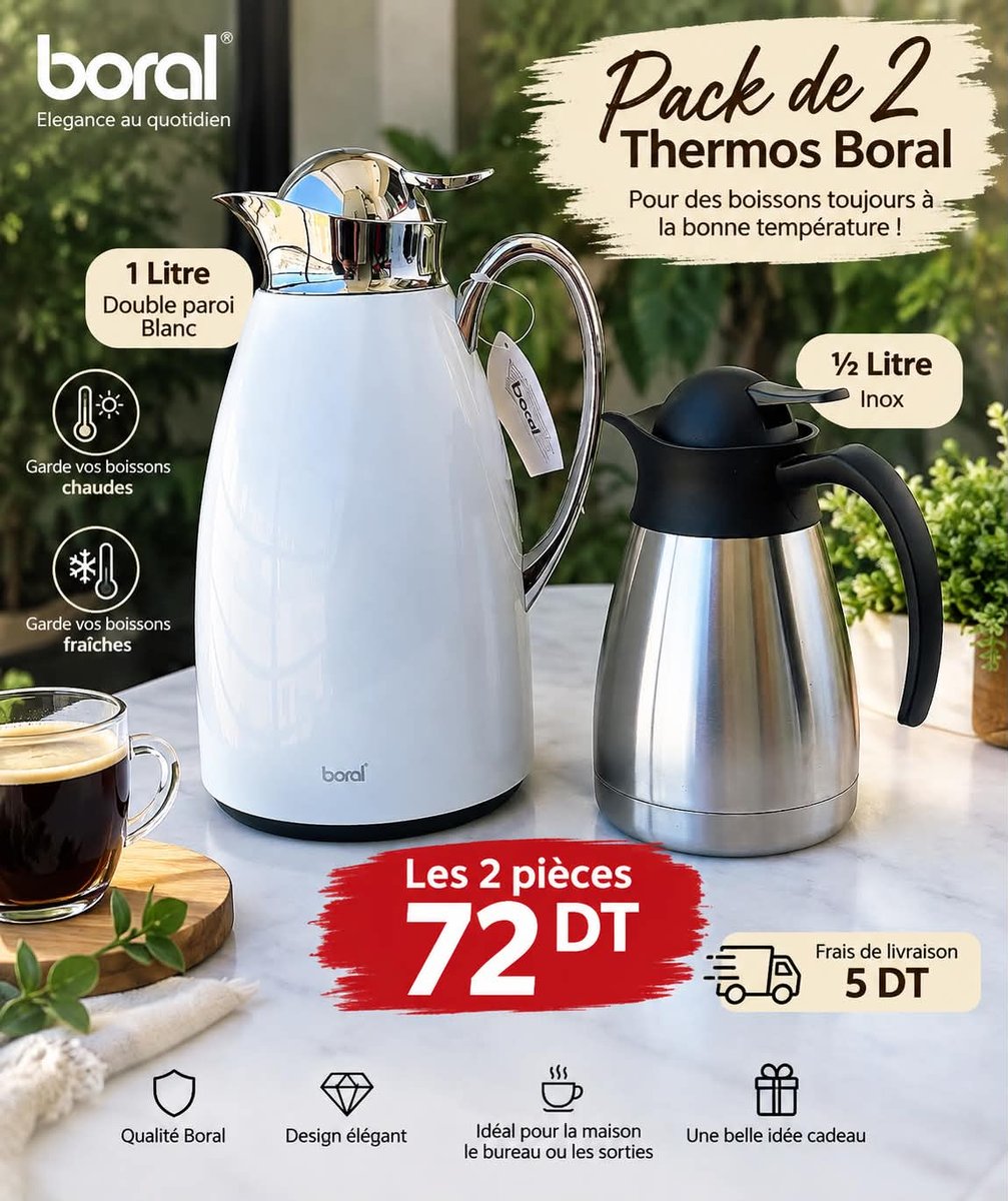 deux thermos